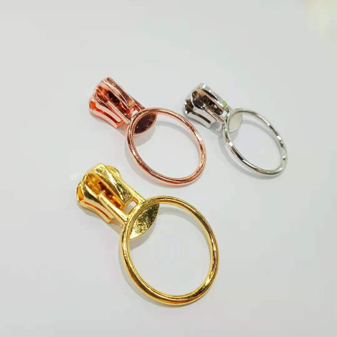 Factory direct sales of 5# metal zipper pulls, zipper accessories, zipper pulls for clothing, shoes, boots, bags, travel bags and backpacks detail image 10