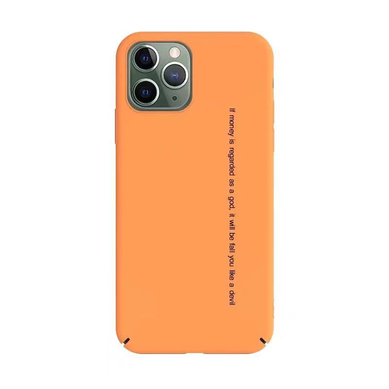 小众棕色适用iphone12pro/max苹果11手机壳xr纯色x超薄xs女8plus115