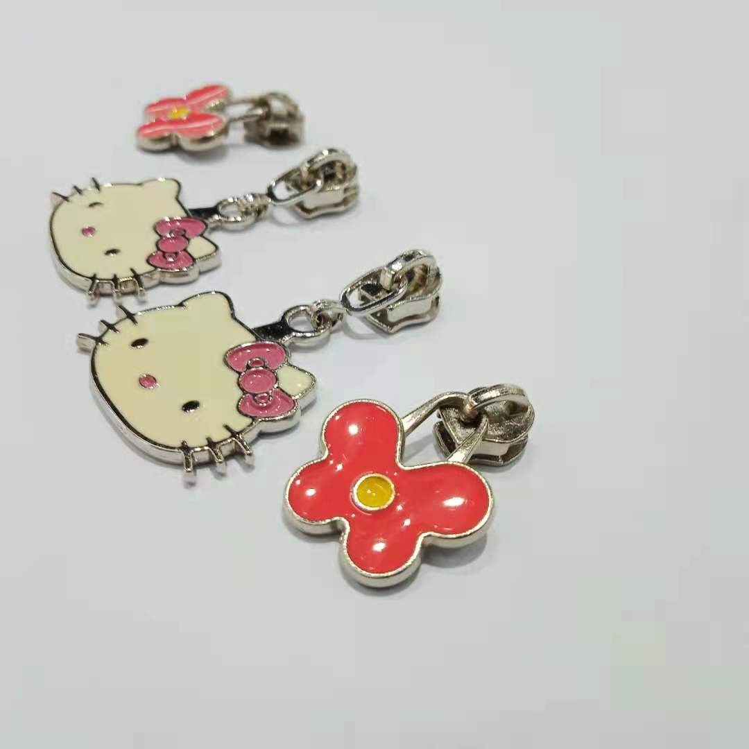 Factory direct sales of No. 3 nylon zipper pulls for sofas, mattresses, tents, bags and other cute, lock-free pulls detail image 3