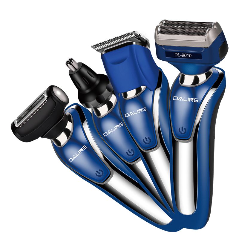 DALING-9010 Reciprocating electric rechargeable Razor, three-in-one multi-functional Hairdresser and nose hair remover for export wholesale Item Picture
