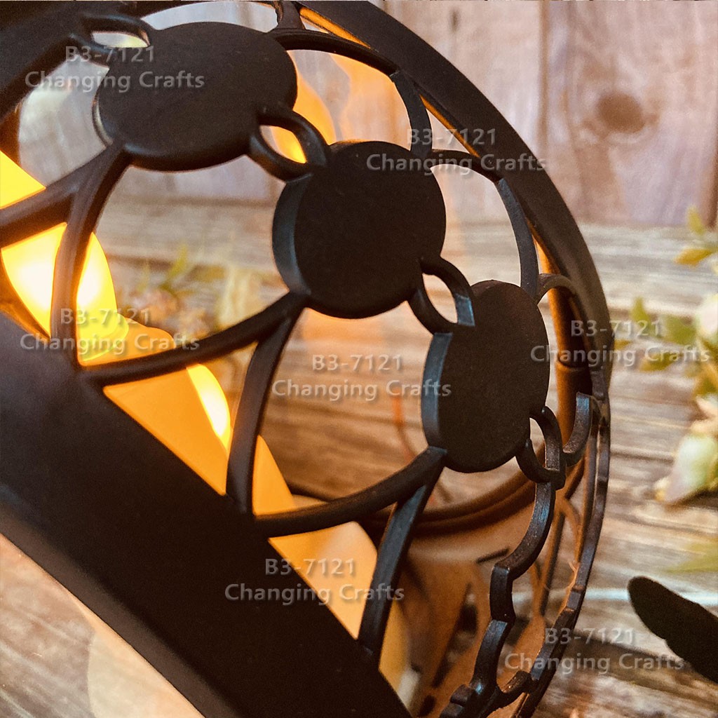 Ramadan Christmas lantern, antique kerosene flame, plastic creative decoration, electronic candle stand, imported cross-border wholesale, street stall, Douyin bestseller, wedding guide, LED horse lantern, soft decoration props, fireplace, 216 detail image 16