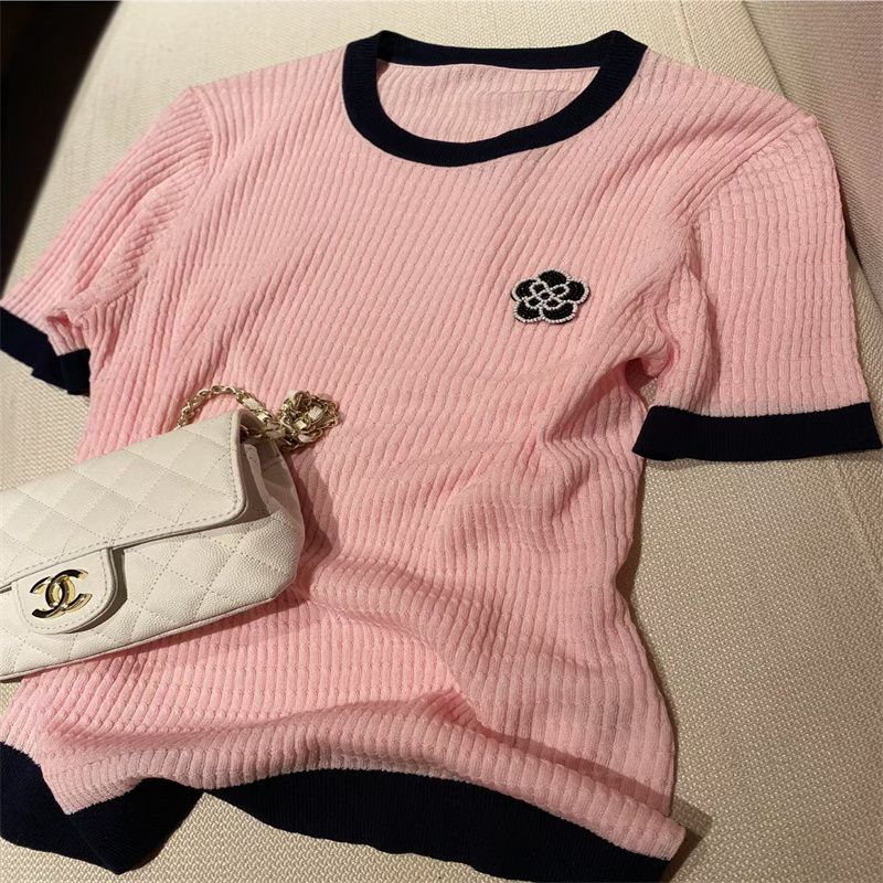 早秋女装今年流行的新款上衣慵懒风温柔韩系上衣罩衫初秋时尚时尚精致女装31