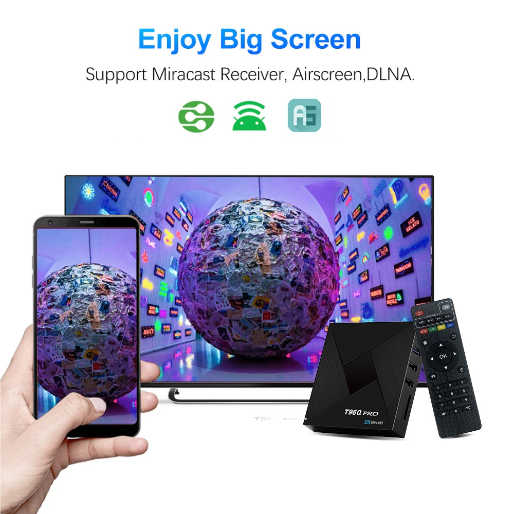 T96Q PRO set top box Android 11.0 2.4GWIFI 2+16GB/4+32GB exportación comercio exterior detail image 4
