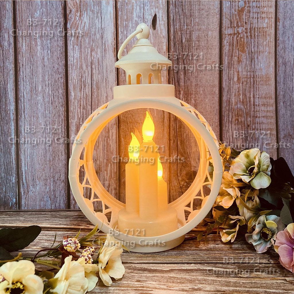 Ramadan Christmas lantern, antique kerosene flame, plastic creative decoration, electronic candle stand, imported cross-border wholesale, street stall, Douyin bestseller, wedding guide, LED horse lantern, soft decoration props, fireplace, 216