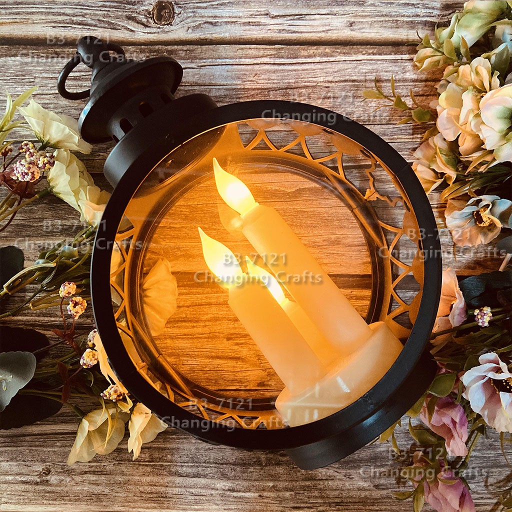 Ramadan Christmas lantern, antique kerosene flame, plastic creative decoration, electronic candle stand, imported cross-border wholesale, street stall, Douyin bestseller, wedding guide, LED horse lantern, soft decoration props, fireplace, 216 detail image 20