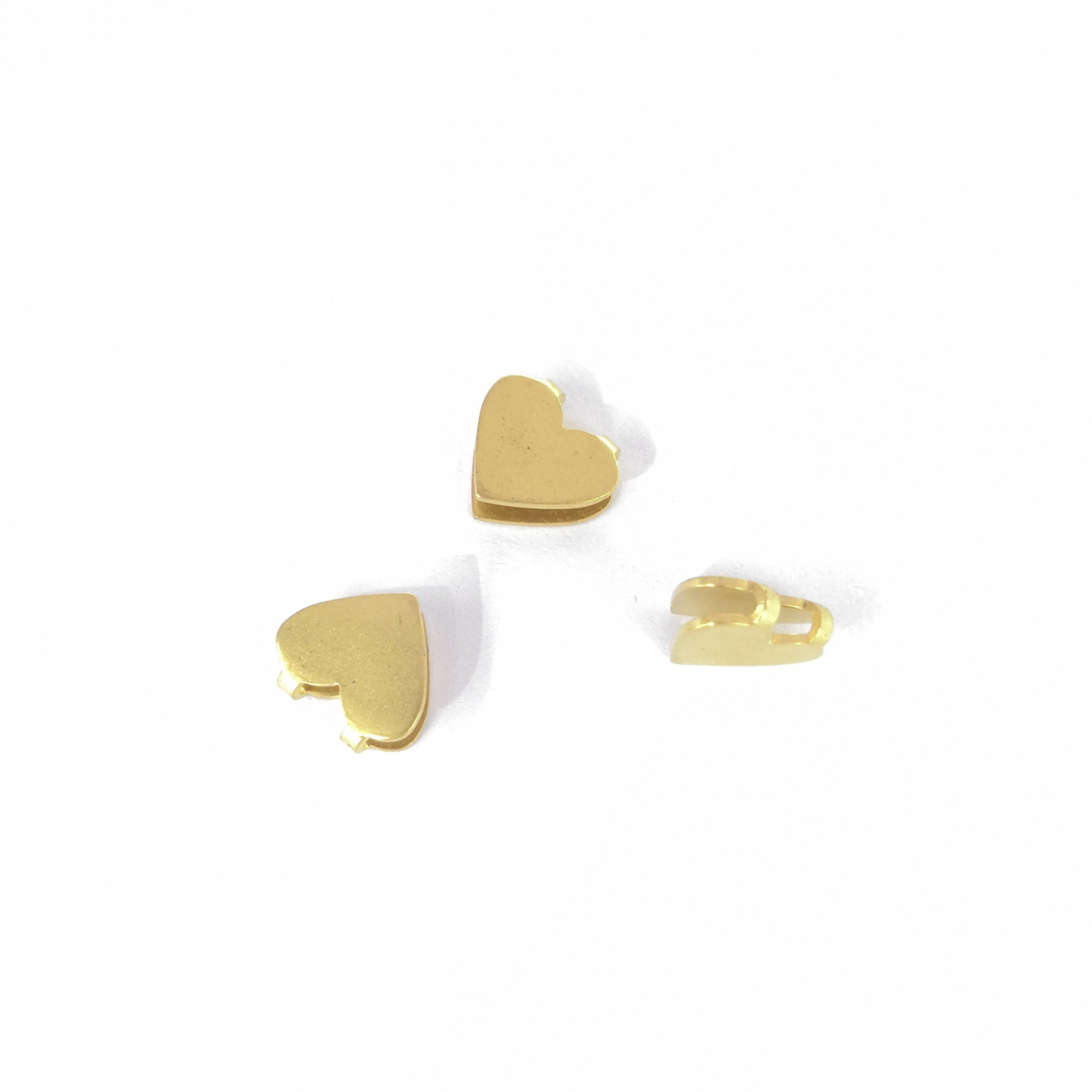 Aotong accessories xw07007 Solid smooth heart clip