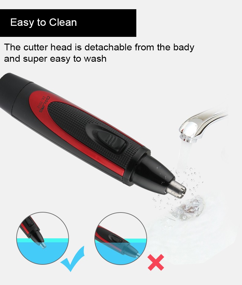 Daling Electric Nasal Hair Trimmer DL-7012 Nasal Hair Trimmer Wholesale Cross-border detail image 7