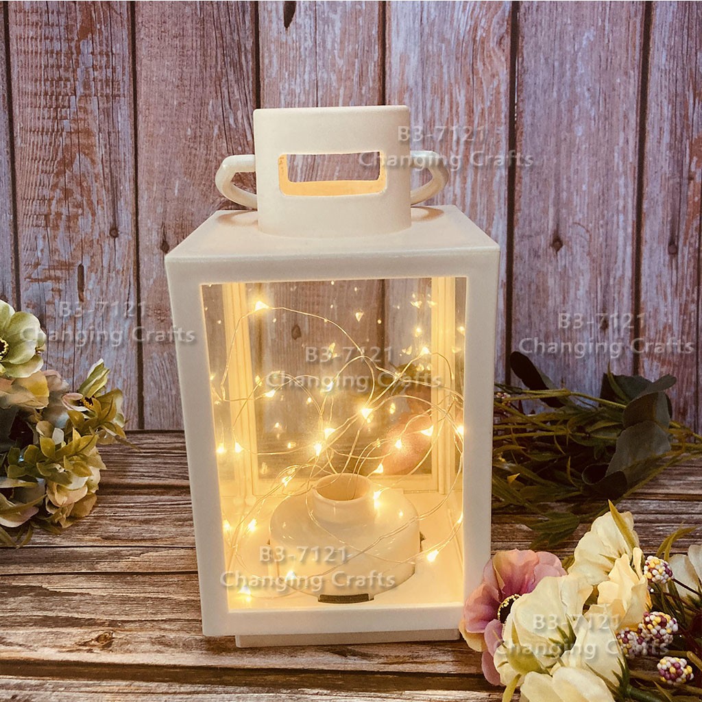 Ramadan Christmas lantern, antique kerosene flame, plastic creative decoration, electronic candle stand, imported cross-border wholesale, street stall, Douyin bestseller, wedding guide, LED horse lantern, soft decoration props, fireplace 231 detail image 13