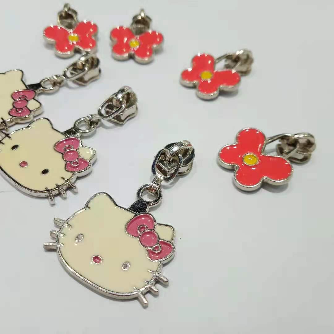 Factory direct sales of No. 3 nylon zipper pulls for sofas, mattresses, tents, bags and other cute, lock-free pulls detail image 2