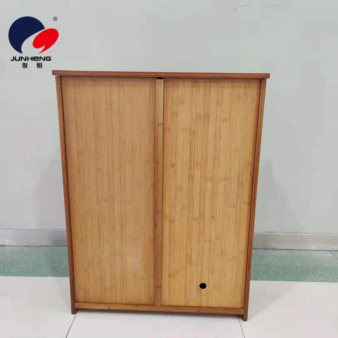 简约楠竹鞋柜/楠竹鞋柜/高档鞋柜白底实物图