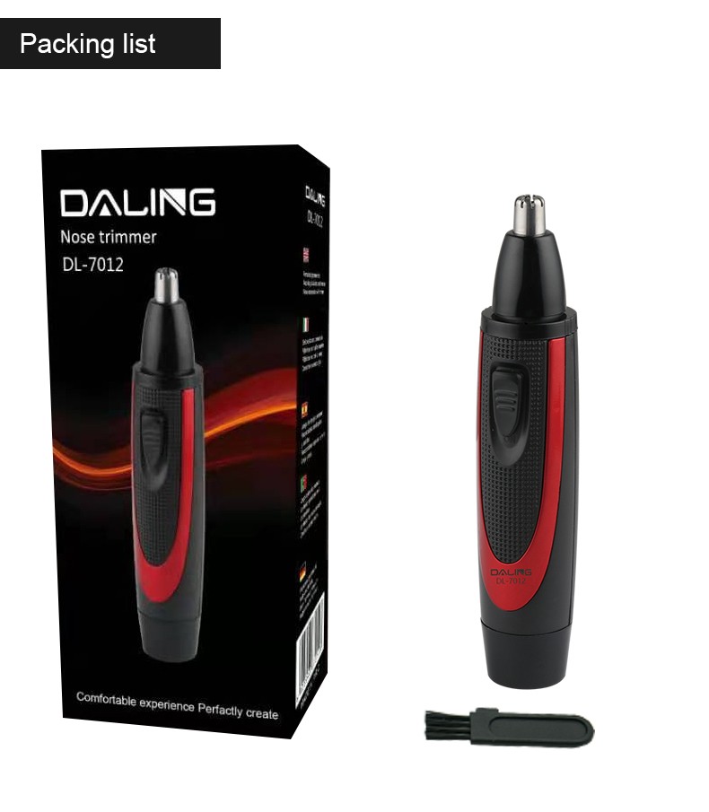Daling Electric Nasal Hair Trimmer DL-7012 Nasal Hair Trimmer Wholesale Cross-border detail image 12