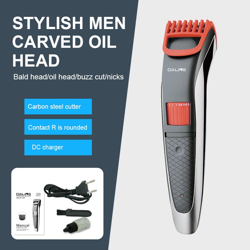 DALING-1046 engraved clipper, hair clipper, electric clipper, limit card for export wholesale