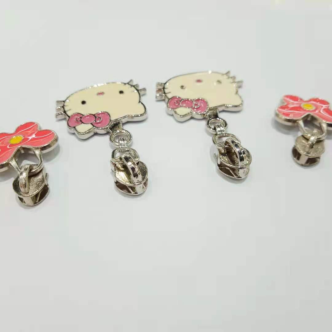 Factory direct sales of No. 3 nylon zipper pulls for sofas, mattresses, tents, bags and other cute, lock-free pulls detail image 6
