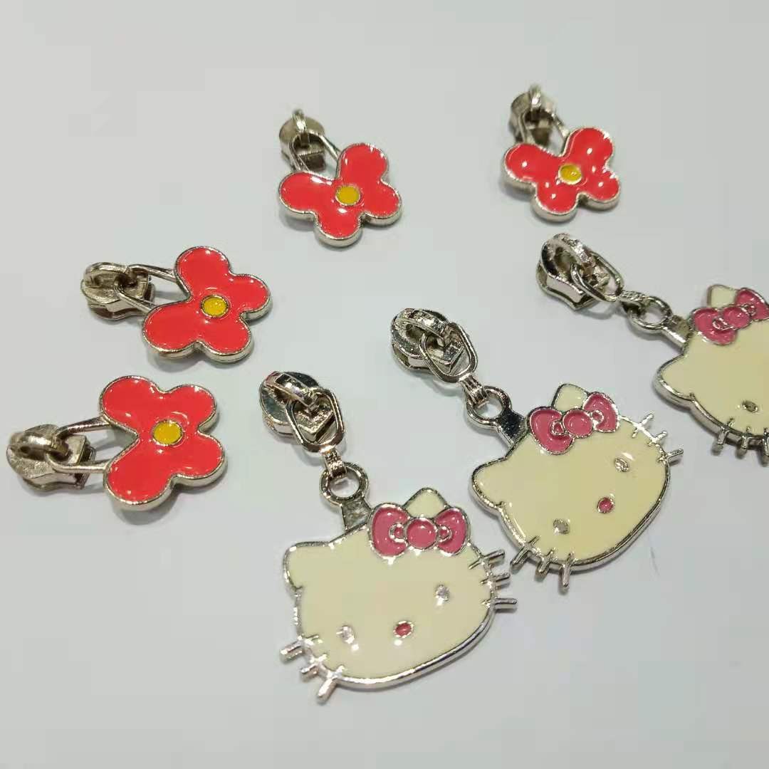 Factory direct sales of No. 3 nylon zipper pulls for sofas, mattresses, tents, bags and other cute, lock-free pulls detail image 4