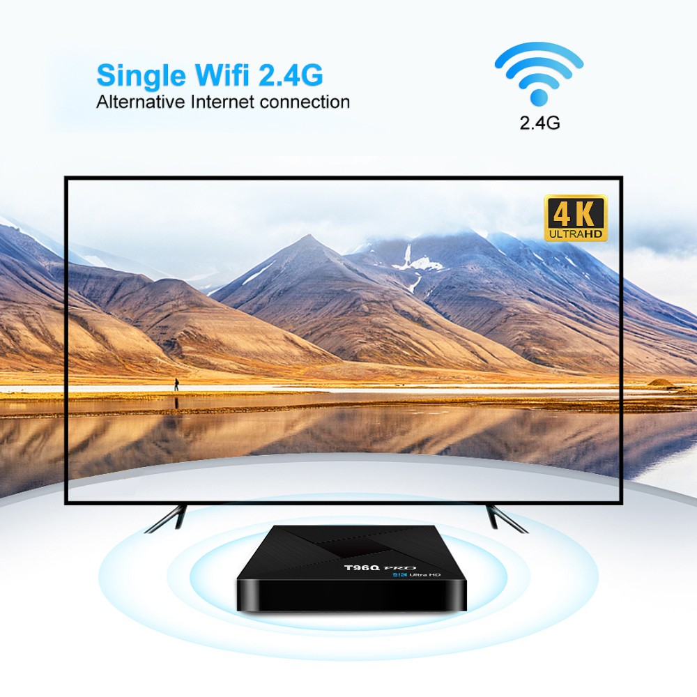 T96Q PRO set top box Android 11.0 2.4GWIFI 2+16GB/4+32GB exportación comercio exterior detail image 3