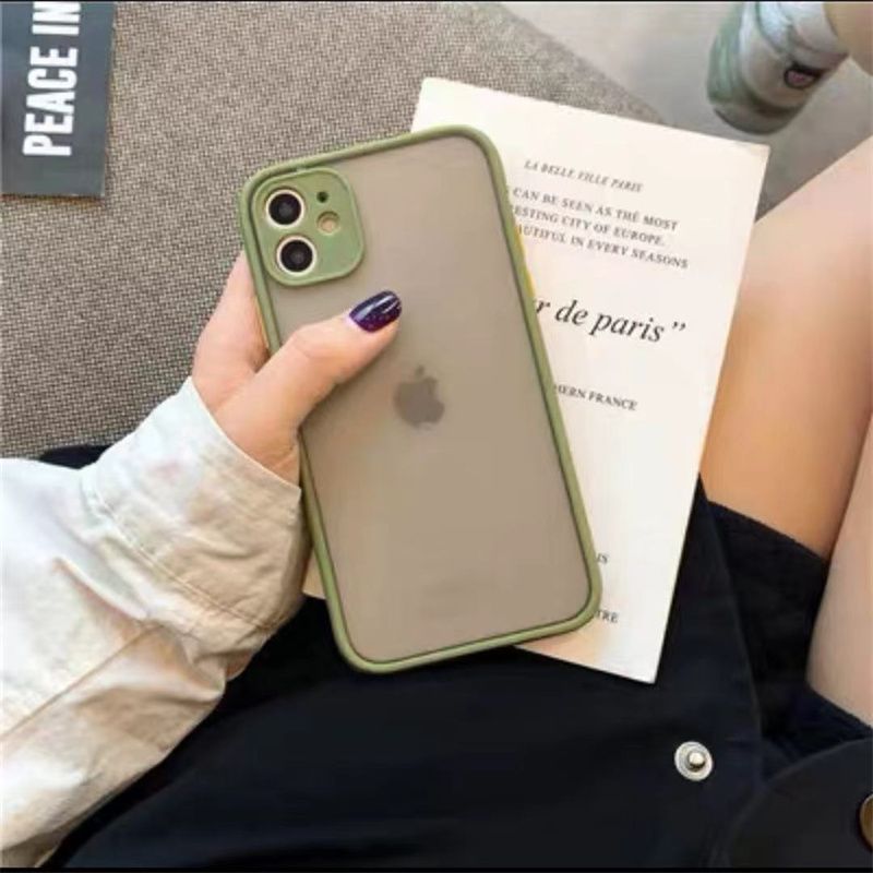 iPhone12pro皮纹11promax腕带支架硅胶软壳xsmax全包摄像头7plus防摔se2保护套xs可爱70
