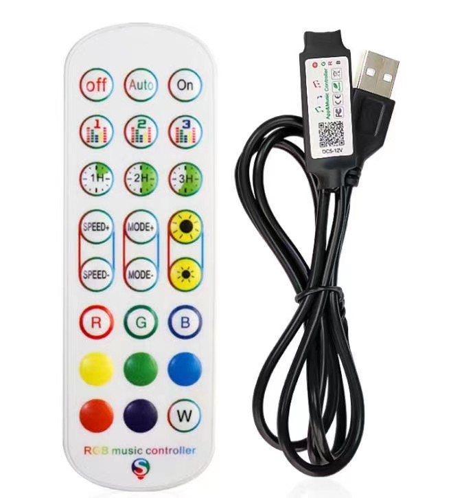 低压灯带控制器蓝牙控制器幻彩灯带控制器RGB灯带控制器详情图1