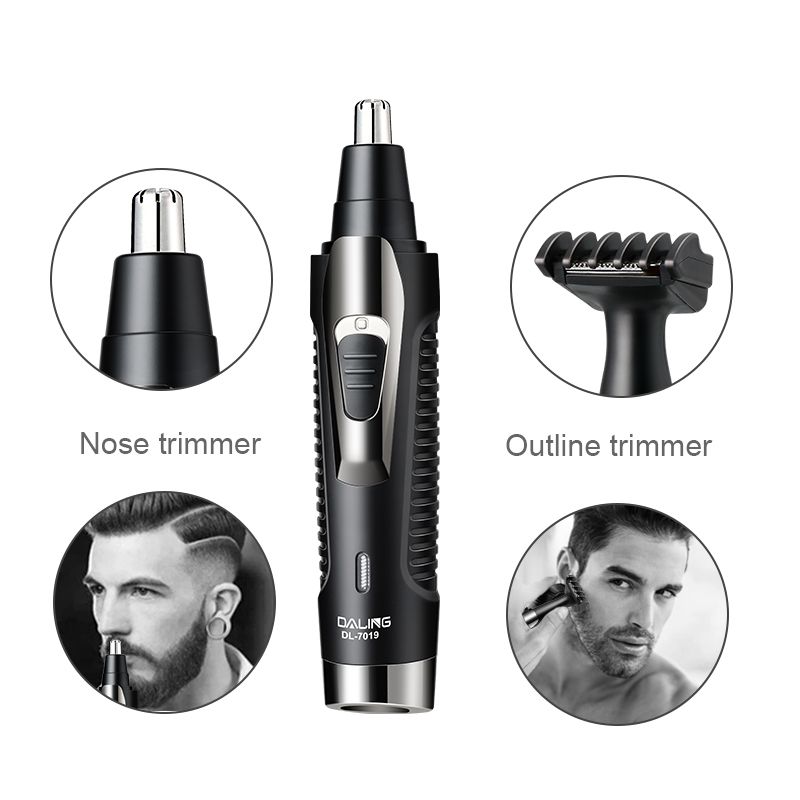 DALING-7019 Electric Nose Hair Trimmer Multi-functional Set Razor Nose Hair Trimmer Sideburns Wholesale details Picture