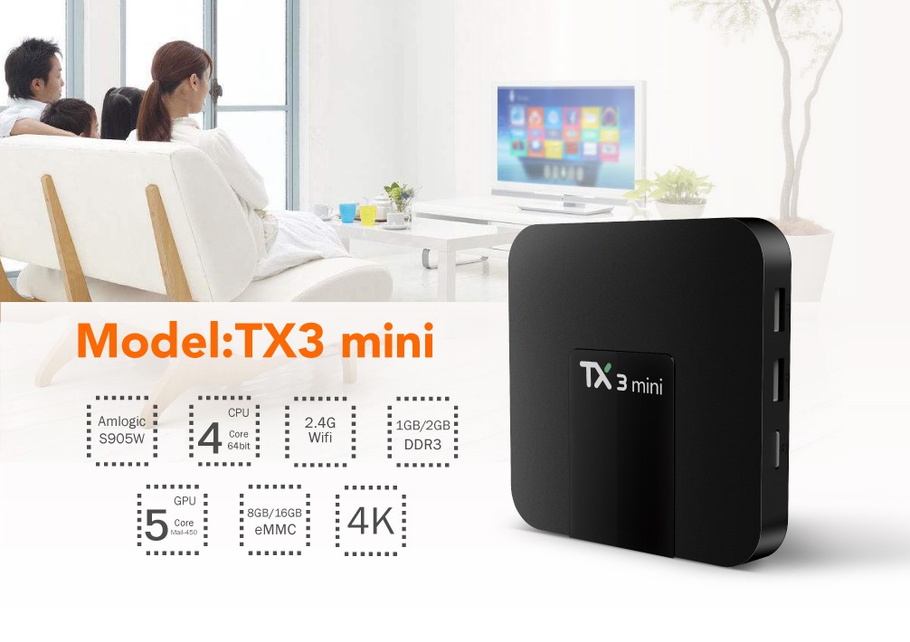 علبة FXX3 Mini TV Box-H/L S905W Network of Netroid Network for Trade Network detail image 1