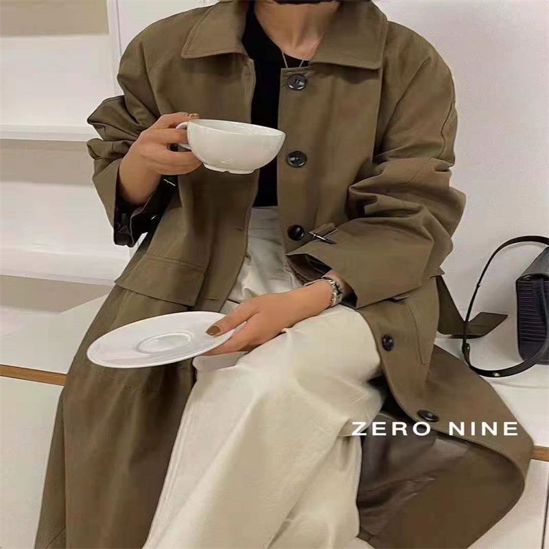 早秋女装今年流行的新款上衣慵懒风温柔韩系上衣罩衫初秋时尚时尚精致女装306