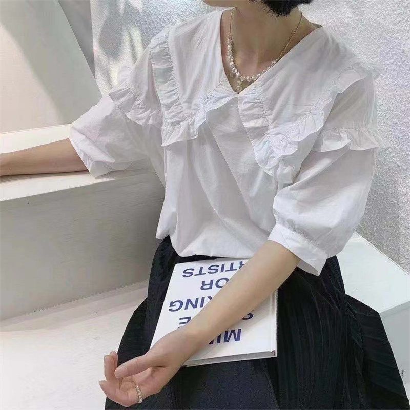 2021年夏季新款中长款宽松显瘦修身流星女装时尚休闲V领女式连衣裙91