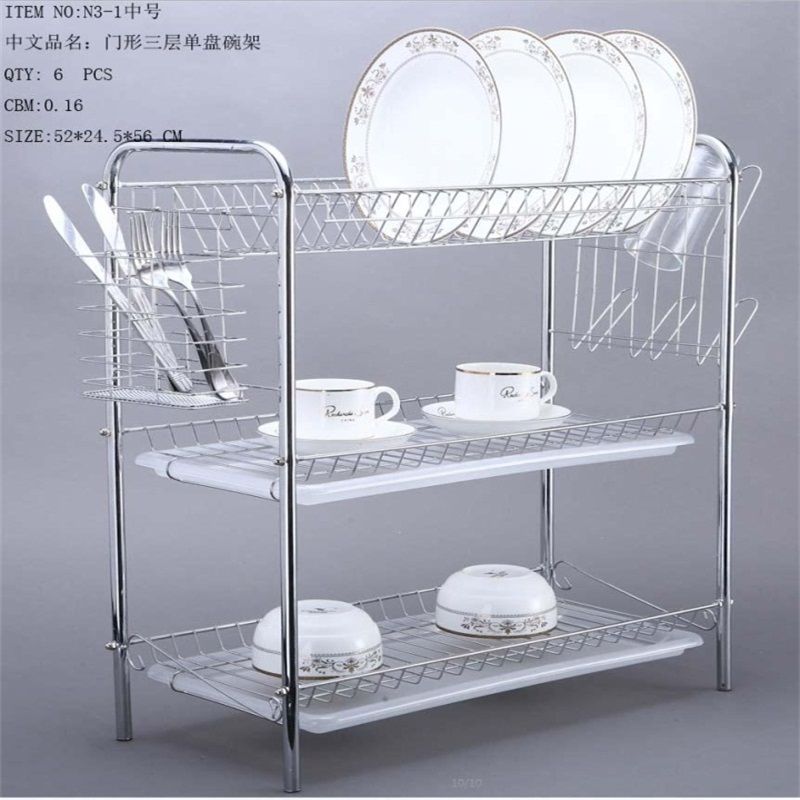 56CM puerta en forma de triple nivel doble plato plato plato
