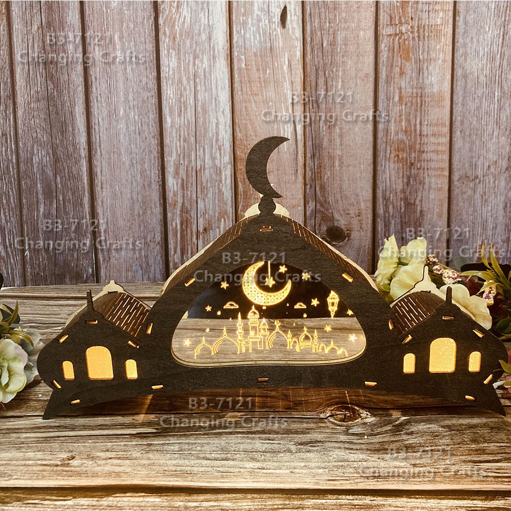 Ramadan Christmas lantern, antique kerosene flame, plastic creative decoration, electronic candle stand, imported cross-border wholesale, street stall, Douyin bestseller, wedding guide, LED horse lantern, soft decoration props, fireplace 245 detail image 6