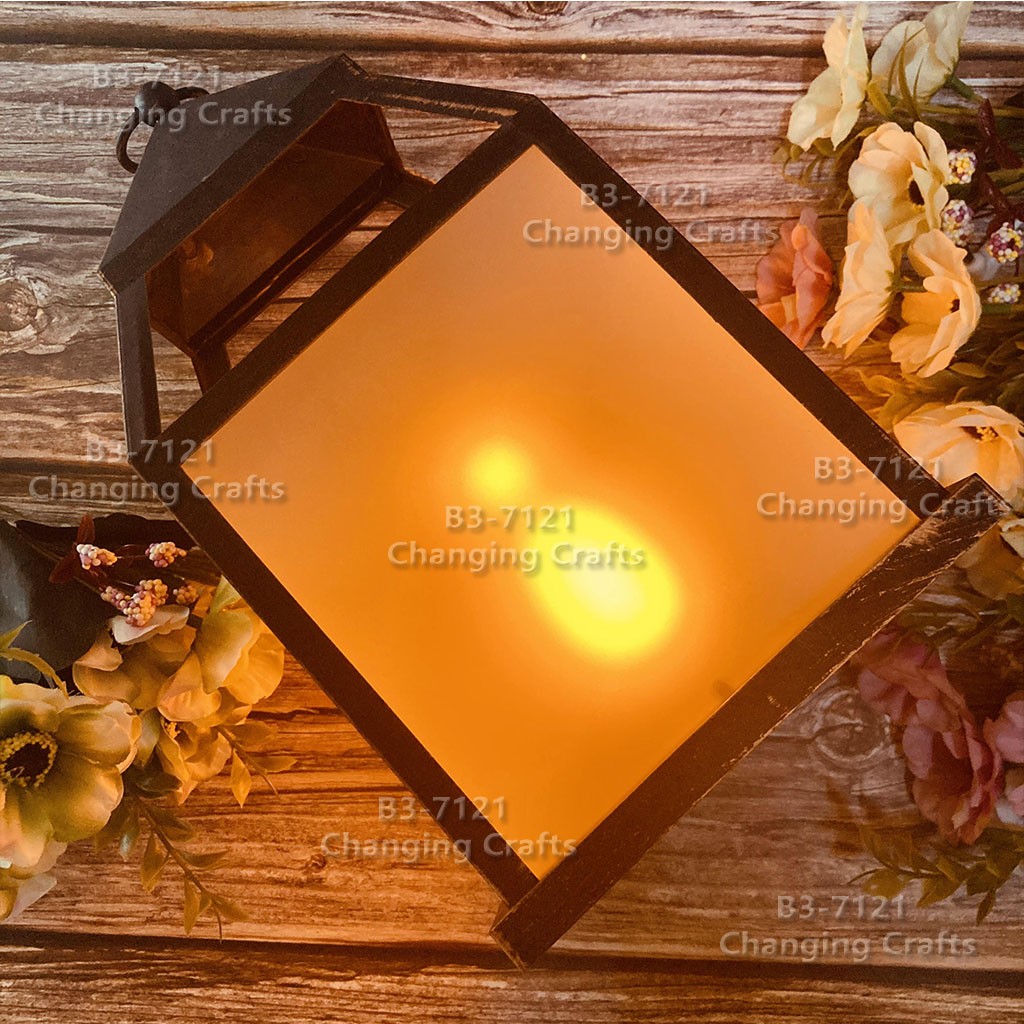 Ramadan Christmas lantern, antique kerosene flame, plastic creative decoration, electronic candle stand, imported cross-border wholesale, street stall, Douyin bestseller, wedding guide, LED horse lantern, soft decoration props, fireplace 241 detail image 8