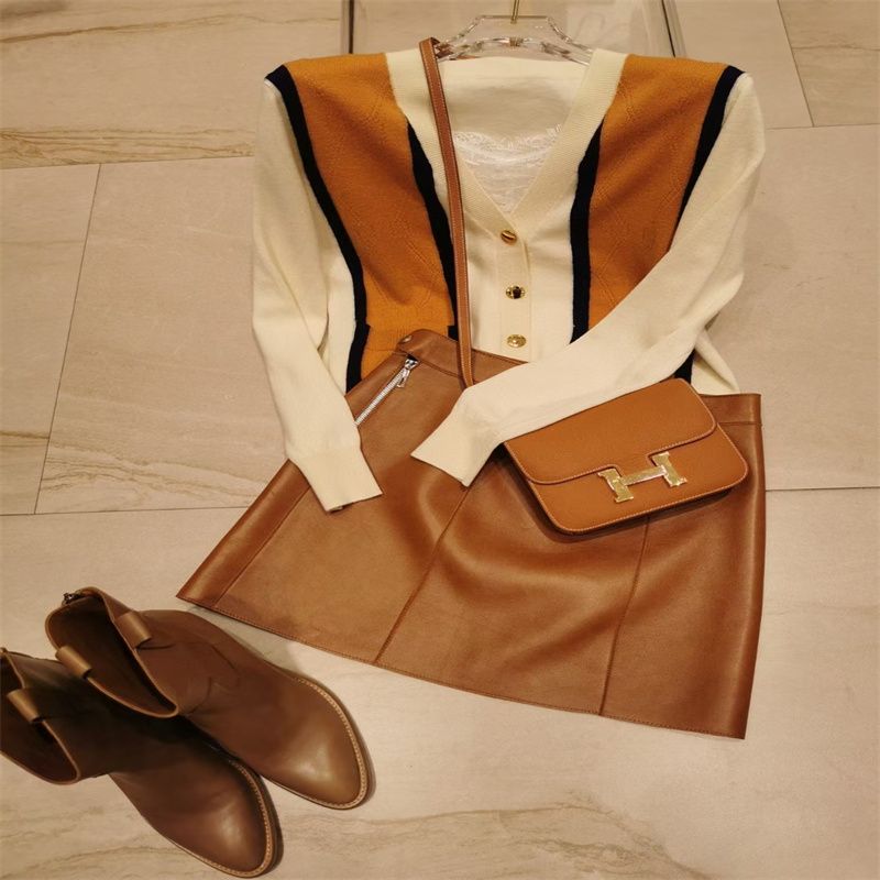 Casual Fashion Top Coat Small Woman Spring And Autumn 2021 New Design Sense Niche Chic Top Trend Fashion Exquisite Women's 336