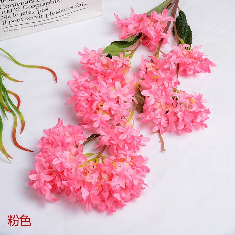 Wedding artificial flowers: lilacs, encrypted cross cherry blossoms, decorative flowers, wedding flower arrangements, arches, venue decoration, artificial flowers detail image 6