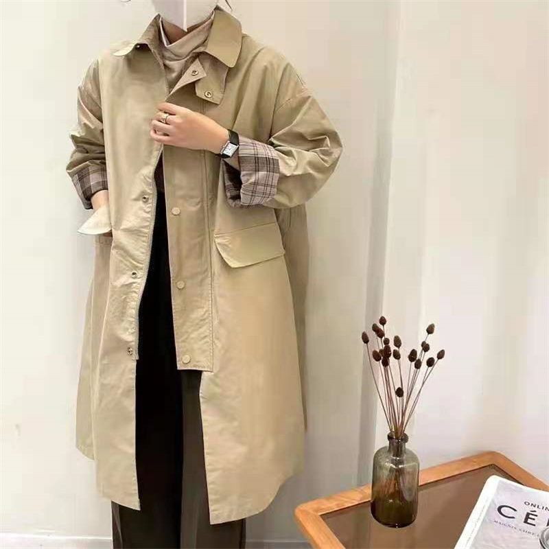 早秋女装今年流行的新款上衣慵懒风温柔韩系上衣罩衫初秋时尚时尚精致女装155