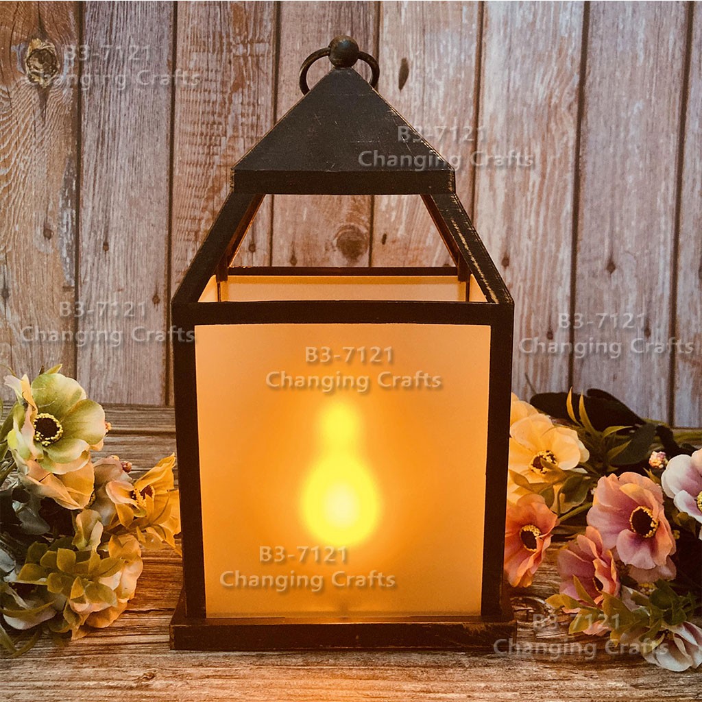 Ramadan Christmas lantern, antique kerosene flame, plastic creative decoration, electronic candle stand, imported cross-border wholesale, street stall, Douyin bestseller, wedding guide, LED horse lantern, soft decoration props, fireplace 241 detail image 9