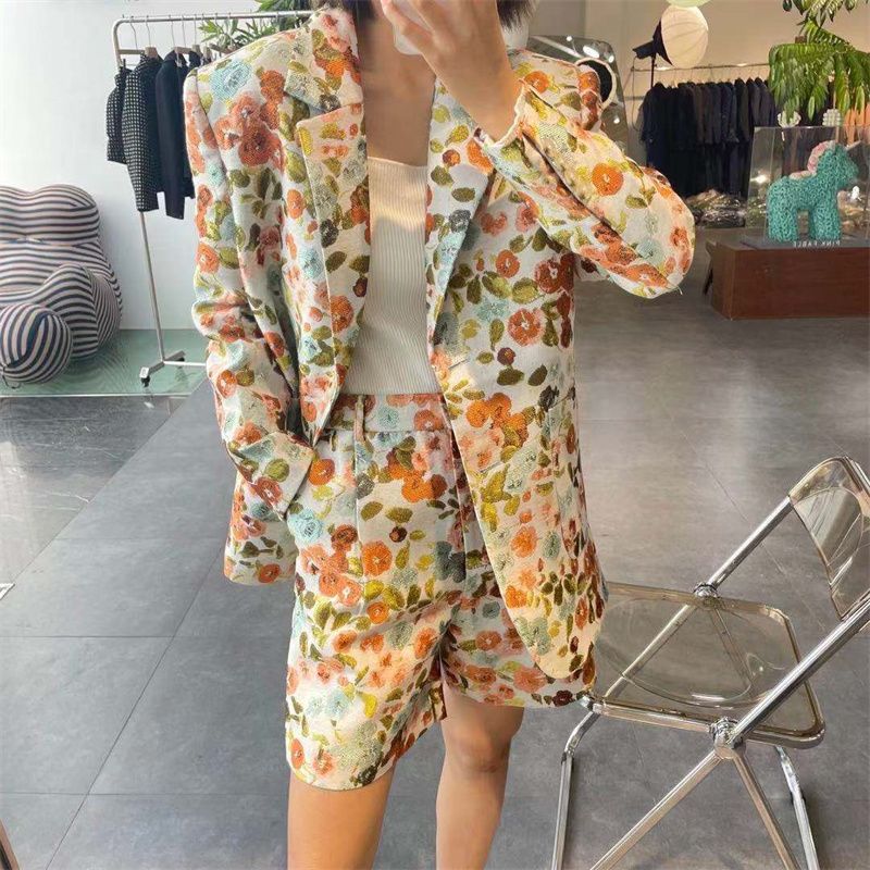Knitted Set Women Short Sleeve Long Sleeve High Quality Women's Clothing 2021 Autumn New Irregular Suit Short Top Fashion New 337