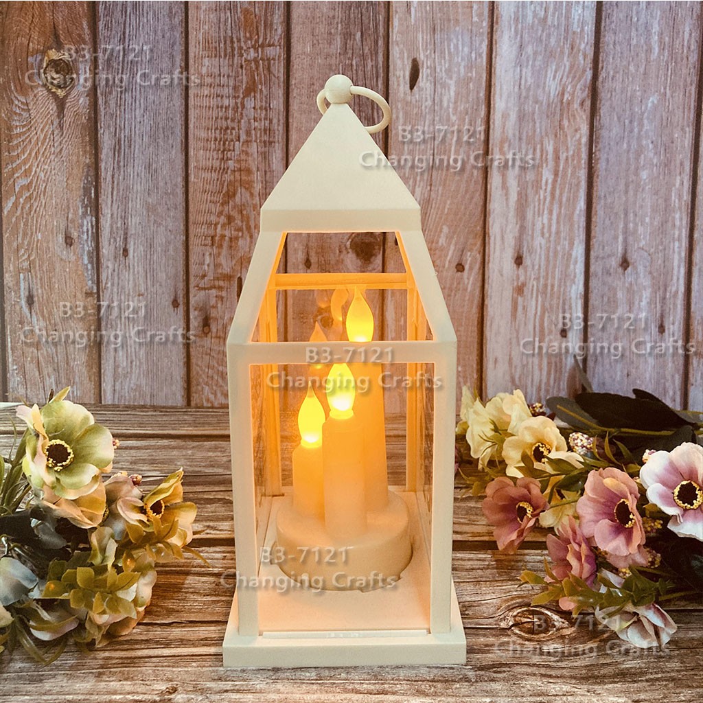 Ramadan Christmas lantern, antique kerosene flame, plastic creative decoration, electronic candle stand, imported cross-border wholesale, street stall, Douyin bestseller, wedding guide, LED horse lantern, soft decoration props, fireplace 241 detail image 14