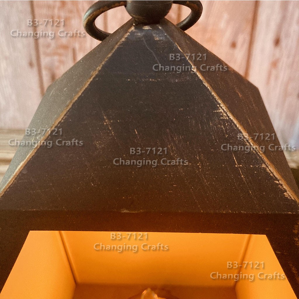 Ramadan Christmas lantern, antique kerosene flame, plastic creative decoration, electronic candle stand, imported cross-border wholesale, street stall, Douyin bestseller, wedding guide, LED horse lantern, soft decoration props, fireplace 241 detail image 6