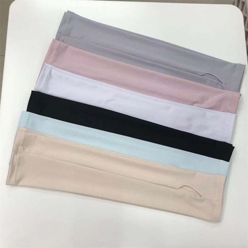 个性冰袖防晒防紫外线运动冰袖户外护臂袖骑行手套冰丝篮球袖套2