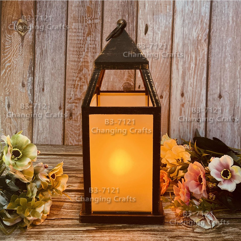 Ramadan Christmas lantern, antique kerosene flame, plastic creative decoration, electronic candle stand, imported cross-border wholesale, street stall, Douyin bestseller, wedding guide, LED horse lantern, soft decoration props, fireplace 241 detail image 7