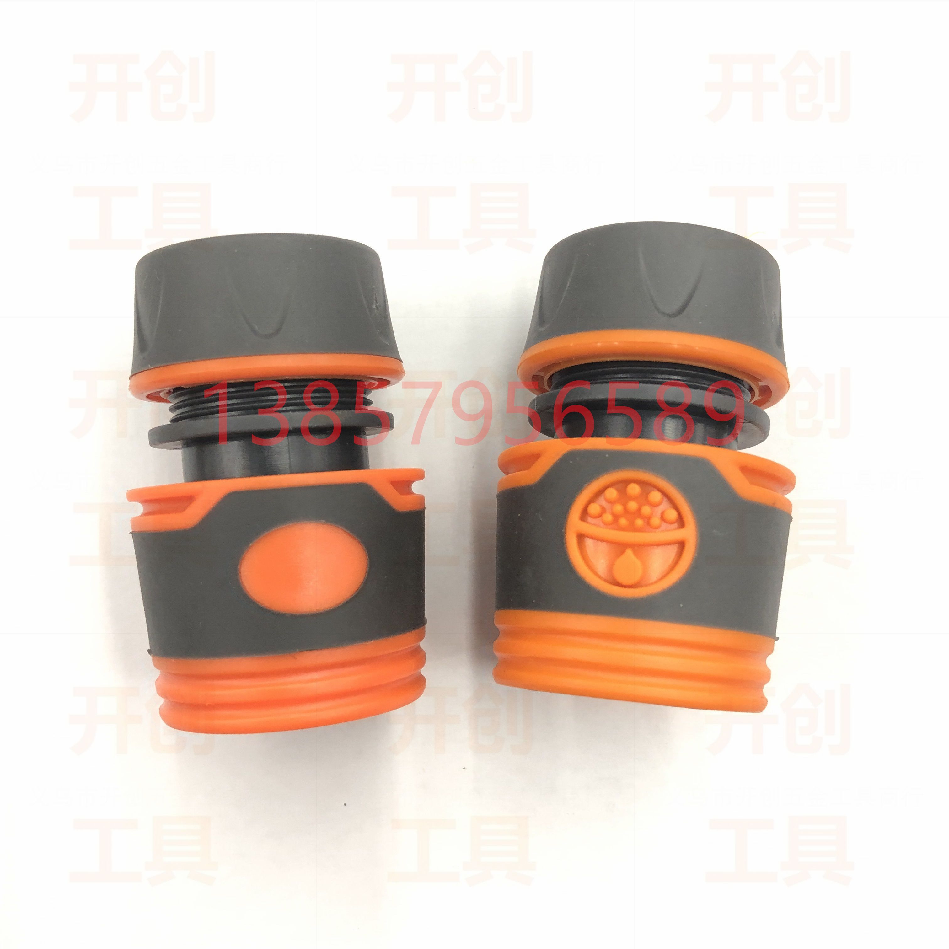 Garden tools water pipe connector coated rubber connector pipe quick connection 1/2
