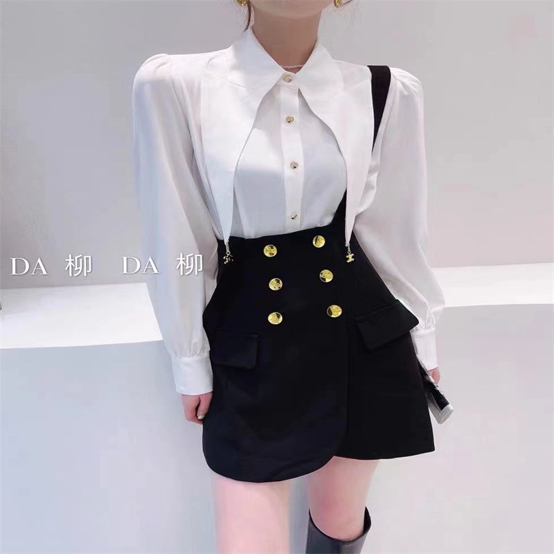 Knitted Set Women Short Sleeve Long Sleeve High Quality Women's Clothing 2021 Autumn New Irregular Suit Short Top Fashion New 56