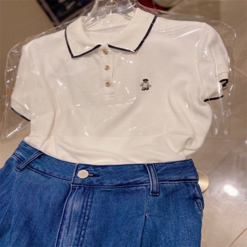 欧货时尚精致女装高品质设计感上衣女2021夏新款春秋高腰弹力小衫上衣时尚潮流342