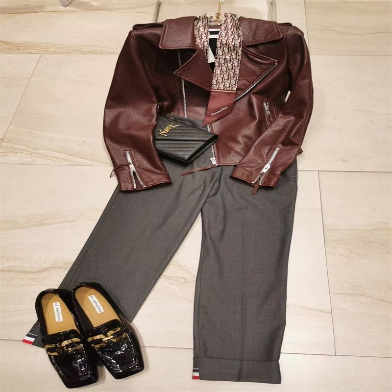 Early Autumn Women's Fashion This Year's New Top Lazy Gentle Korean Blouse Blouse Early Autumn Fashion Exquisite Women's Fashion 145