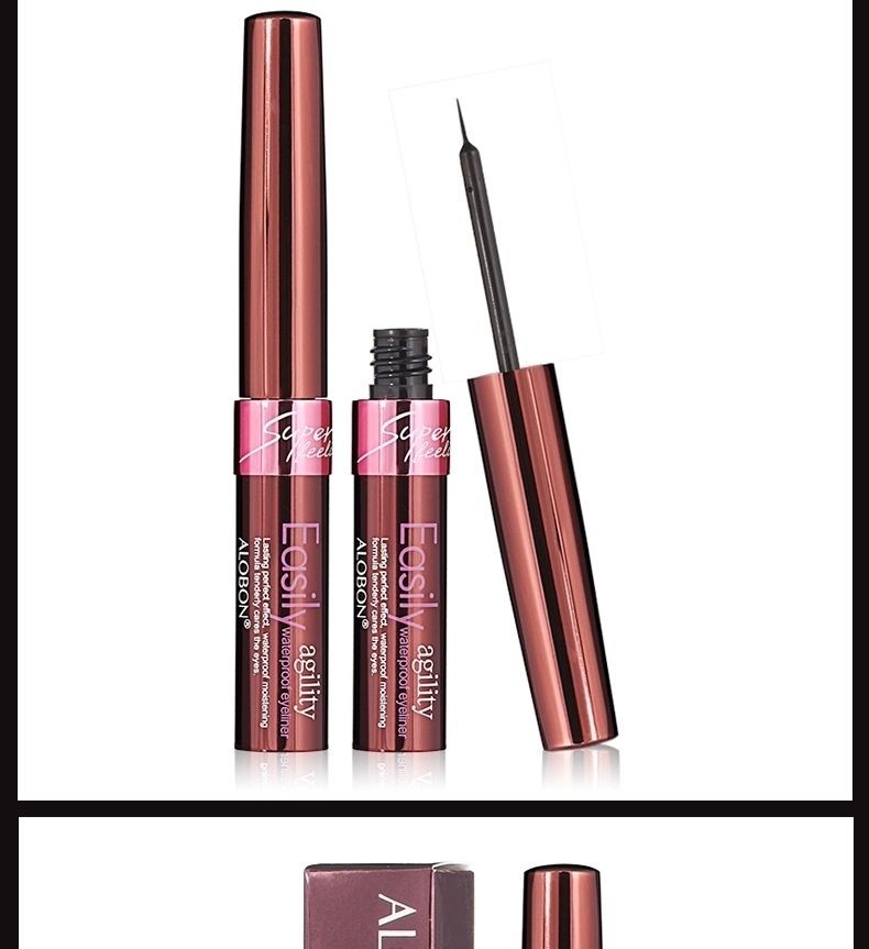 ALOBON Smooth Eyeliner Pen Smooth and flowing eyeliner Liquid Black Alobon Eyeliner Liquid detail image 10