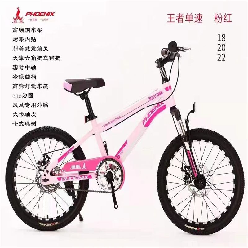 上海永久牌凤凰新型山地自行车男越野变速赛车学生单车女大人成人成年37