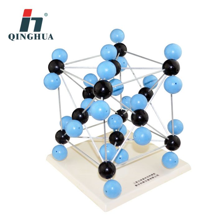二氧化碳晶体结构模型分子化学科教仪器学教学实验器材学生学习