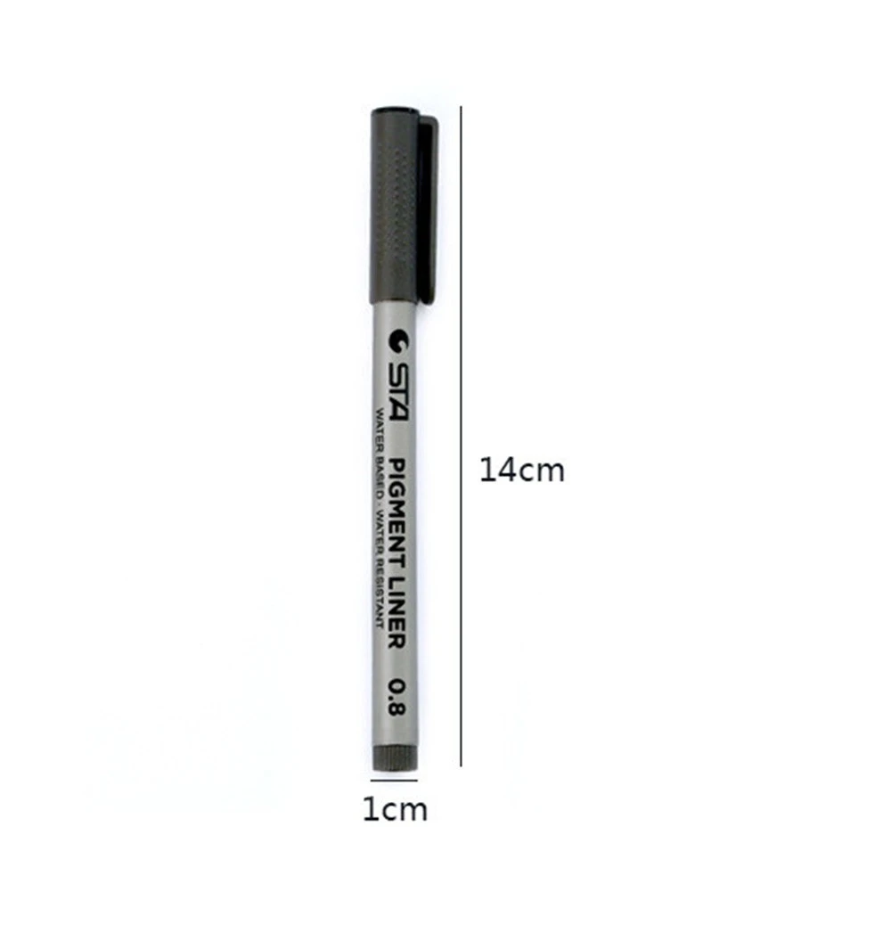 Needle pen sketching pen 0.05-1.2mm student comic design special outlining pen detail image 4