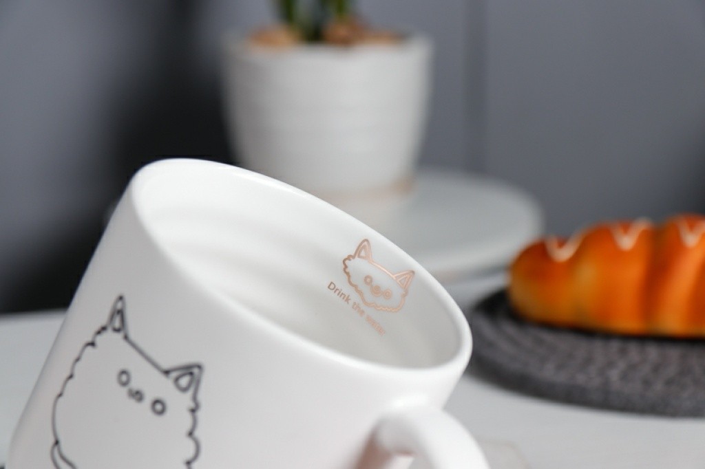 高颜值高质量耐用性能好大容量陶瓷水杯创意详情2