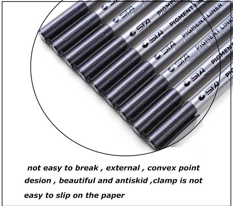 Needle pen sketching pen 0.05-1.2mm student comic design special outlining pen detail image 3