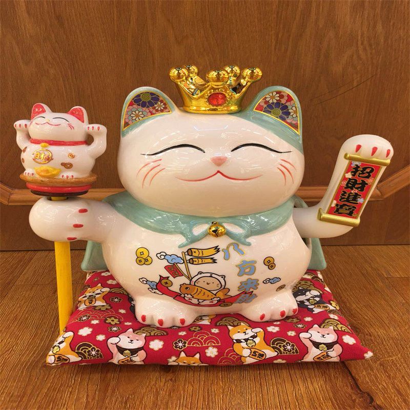 Nantai modern edition smooth Elvis Presley color swing cat opening gift home living room creative decoration