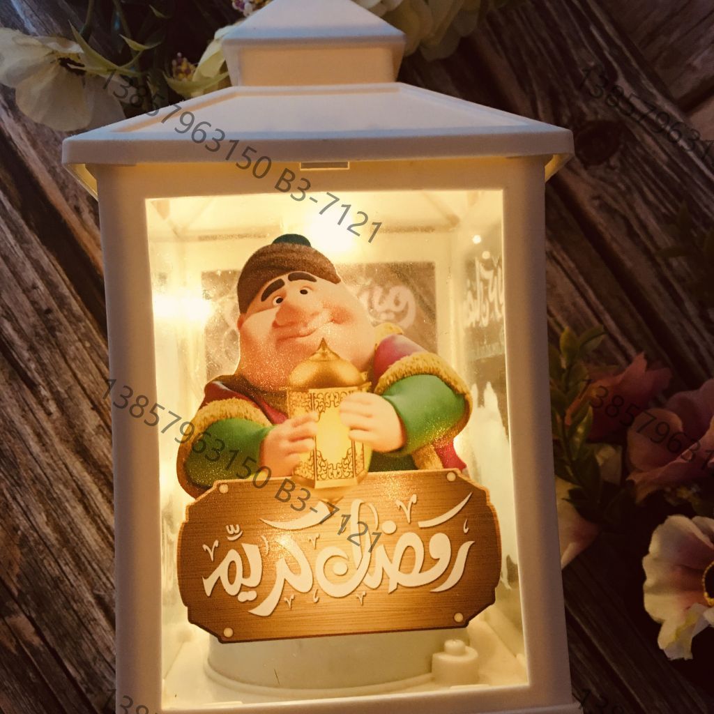 Ramadan Christmas lantern, antique kerosene flame, plastic creative decoration, electronic candle stand, imported cross-border wholesale, street stall, Douyin bestseller, wedding road guide, LED horse lantern, soft decoration prop, fireplace UV009 Application Scenario