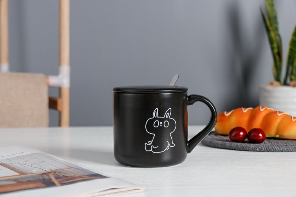 高颜值高质量耐用性能好大容量陶瓷水杯创意详情1